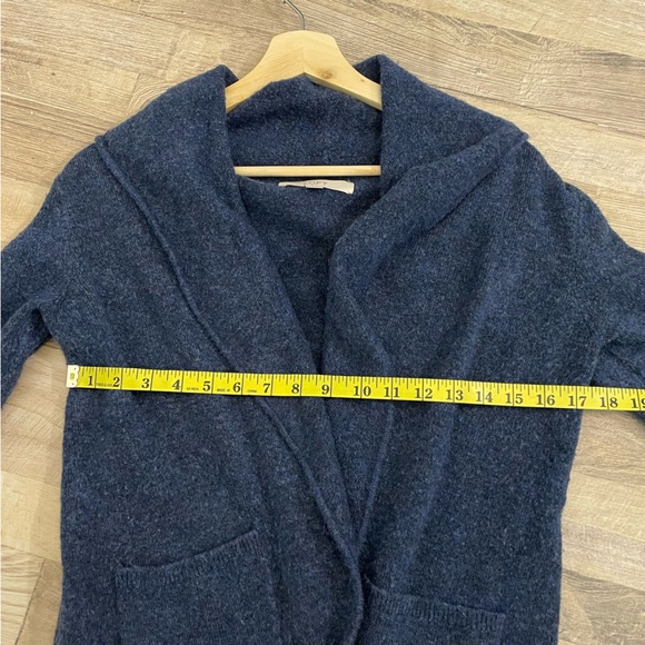 Loft | Acrylic-Blend Blue Cardigan - Picture 7 of 10
